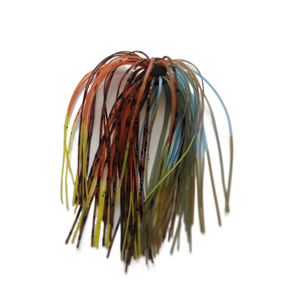 Jig Head Lure - 8 Bundles 50 Strands Silicone Jig