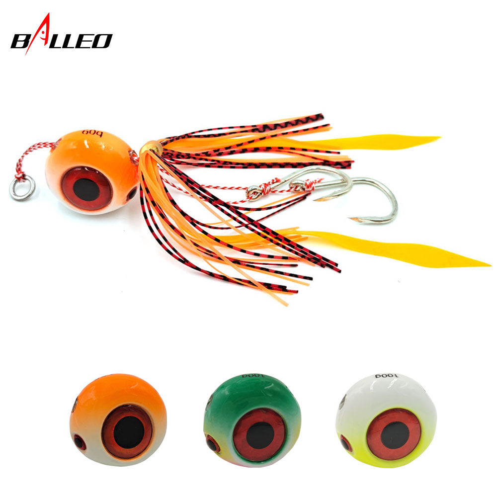 Jig Head Lure - 60g/80g/100g/ Metal Tenya Madai Kabura Jig