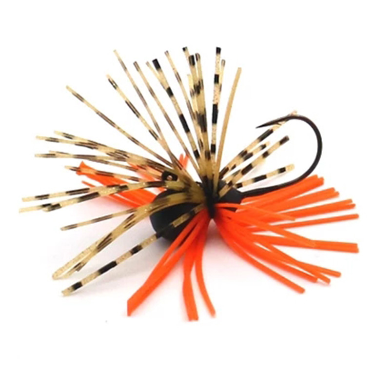 1pcs 3.5g 5.2g Silicone Jig He - огляд і ціна Jig Head Lure