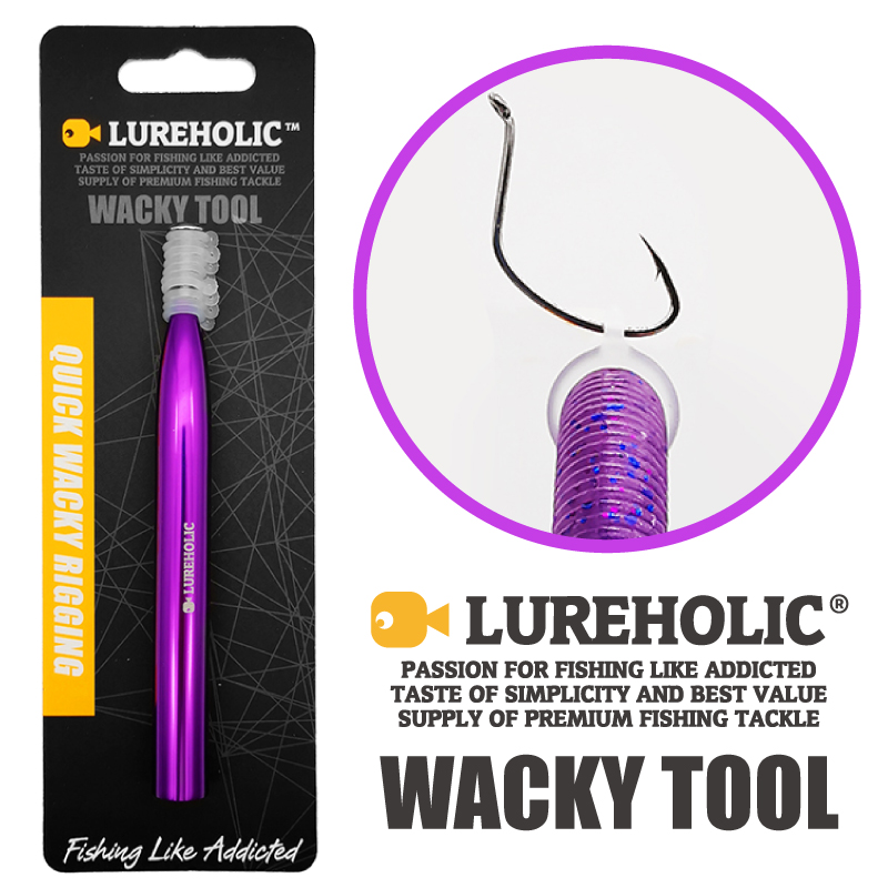 LUREHOLIC 8mm 12mm Wacky Tool  - огляд і ціна Bass Fishing Lure