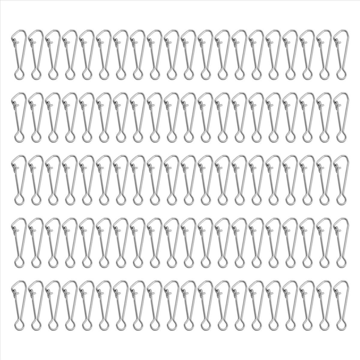 AD45 100Pcs Fishing Hooked Sna - огляд і ціна Fishing Swivel Connector