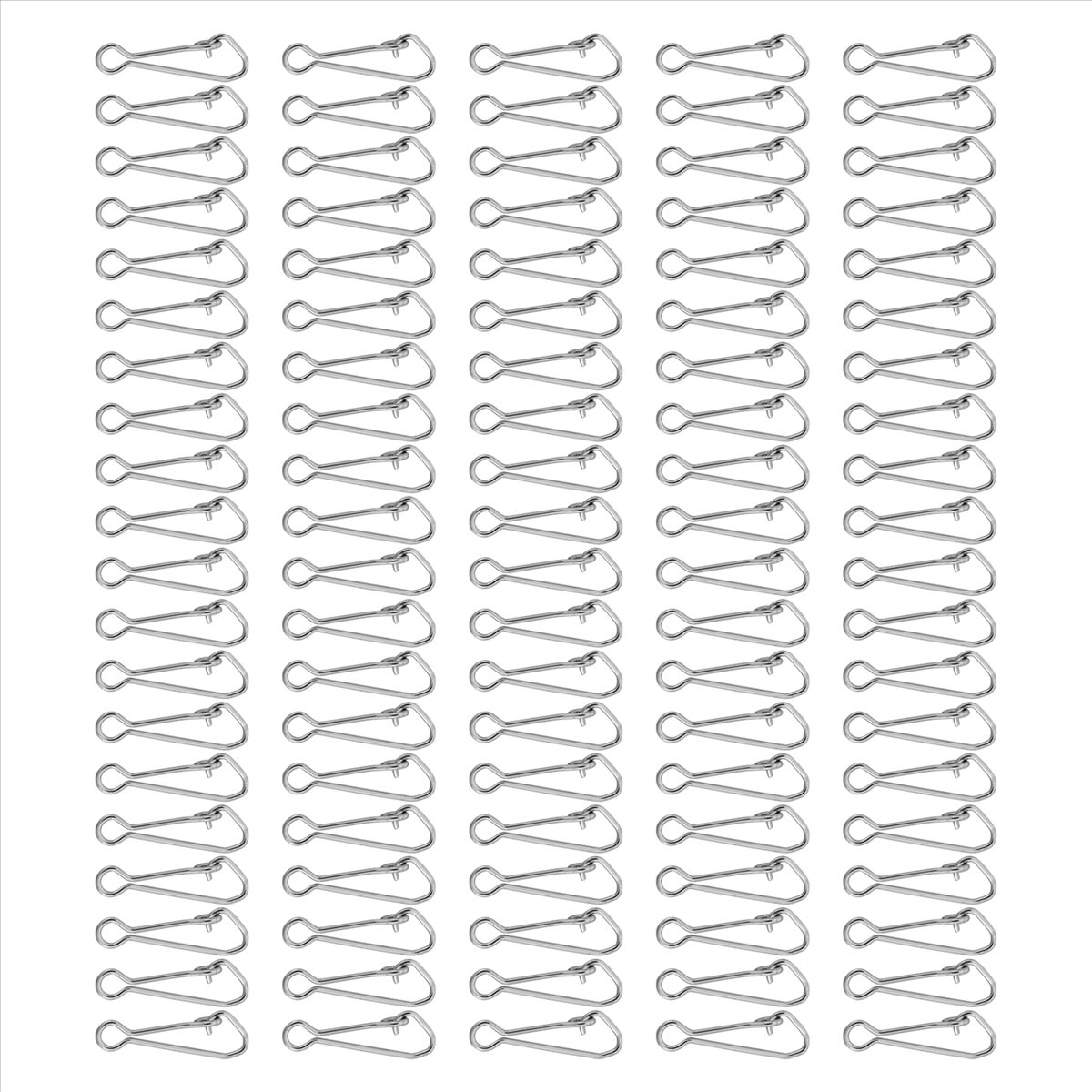 AD45 100Pcs Fishing Hooked Sna - огляд і ціна Fishing Swivel Connector