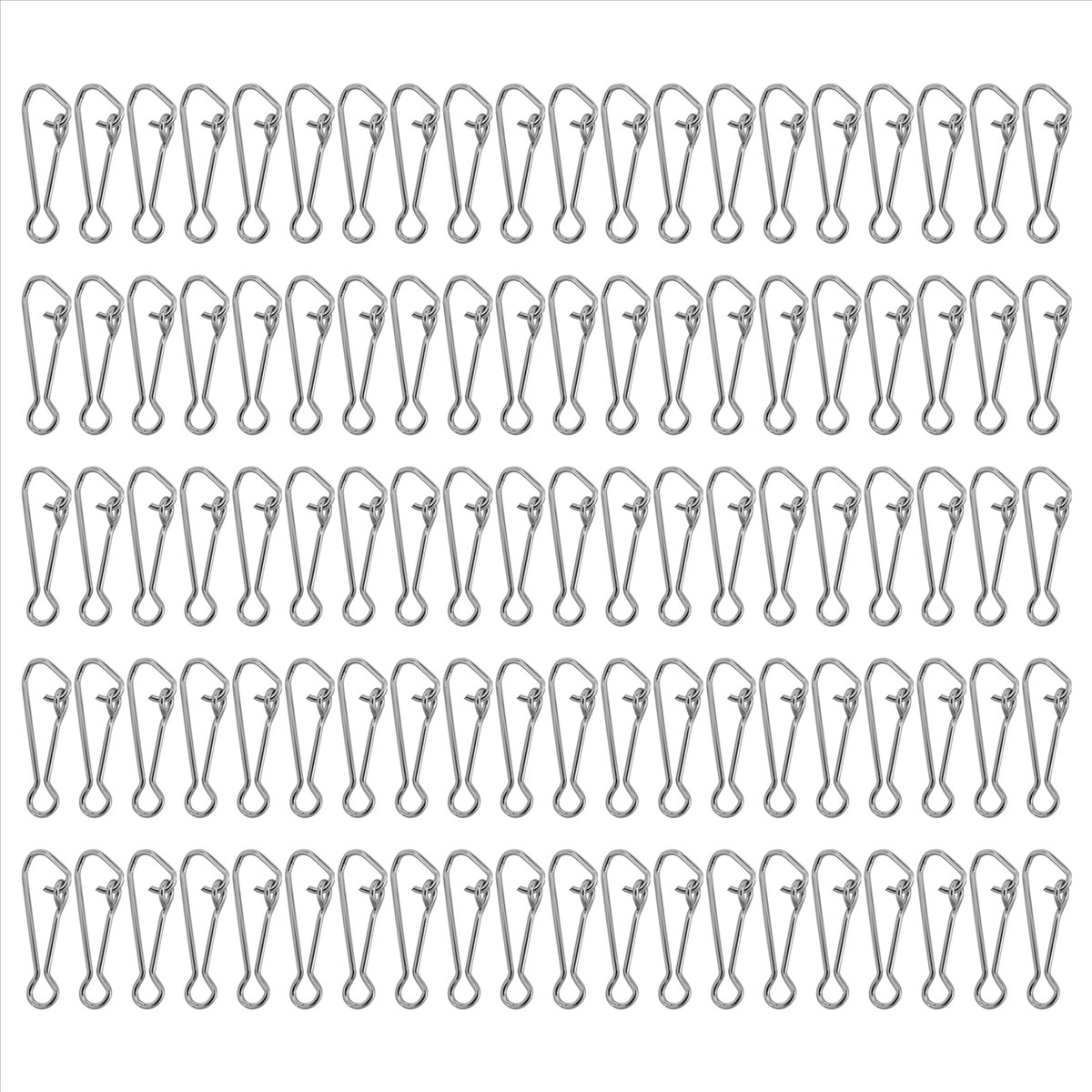 AD45 100Pcs Fishing Hooked Sna - огляд і ціна Fishing Swivel Connector
