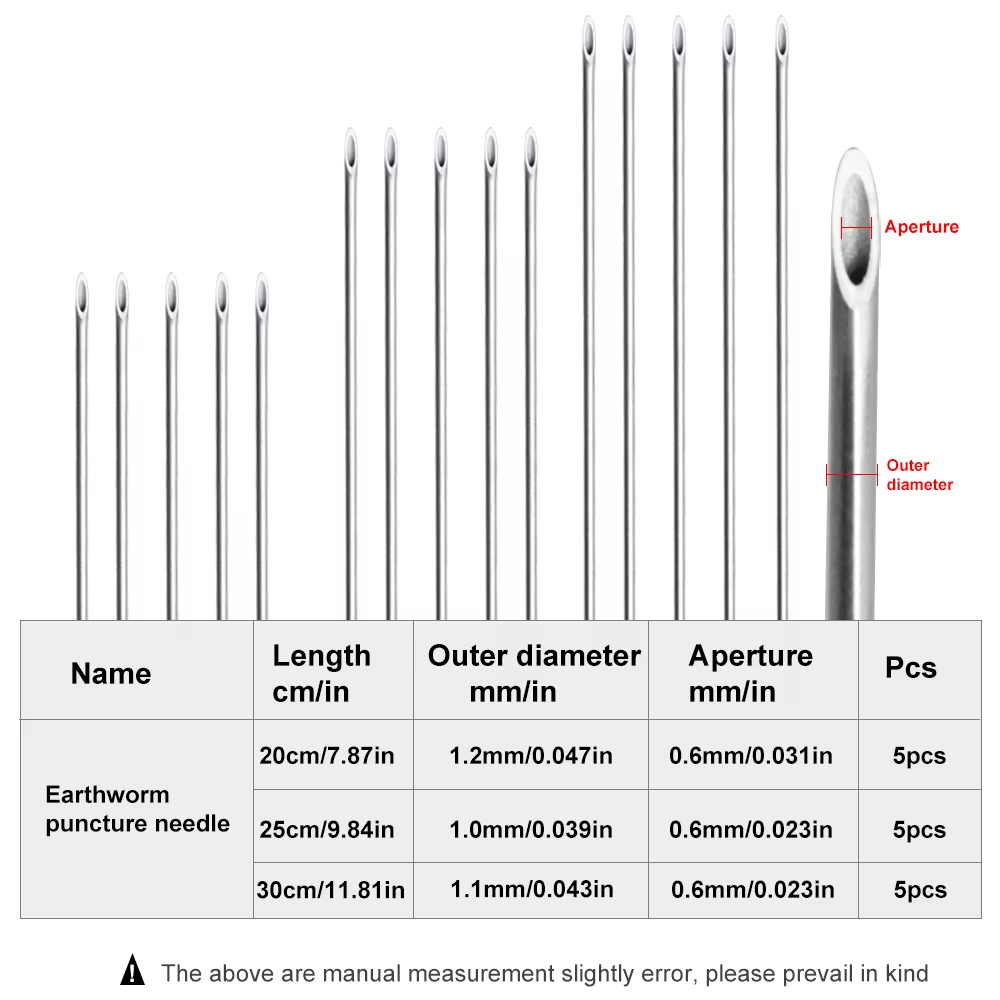 Earthworm Hooking Needle Stain - огляд і ціна Fishing Equipment And Accessories