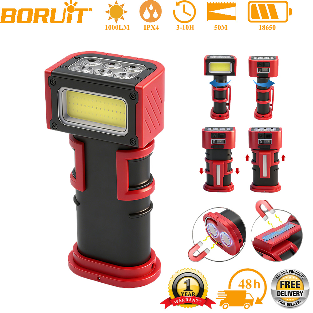 BORUiT COB LED Work Light 1000 - огляд і ціна Fishing Equipment And Accessories