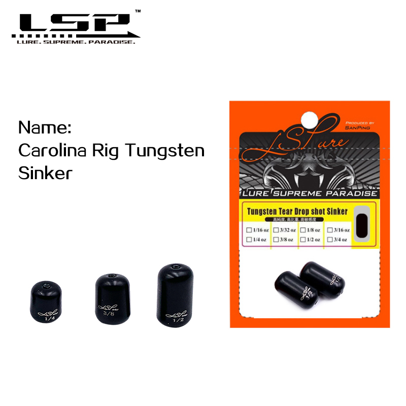 LSP Carolina Rig Sinker 1/8 -  - огляд і ціна Bass Fishing Lure