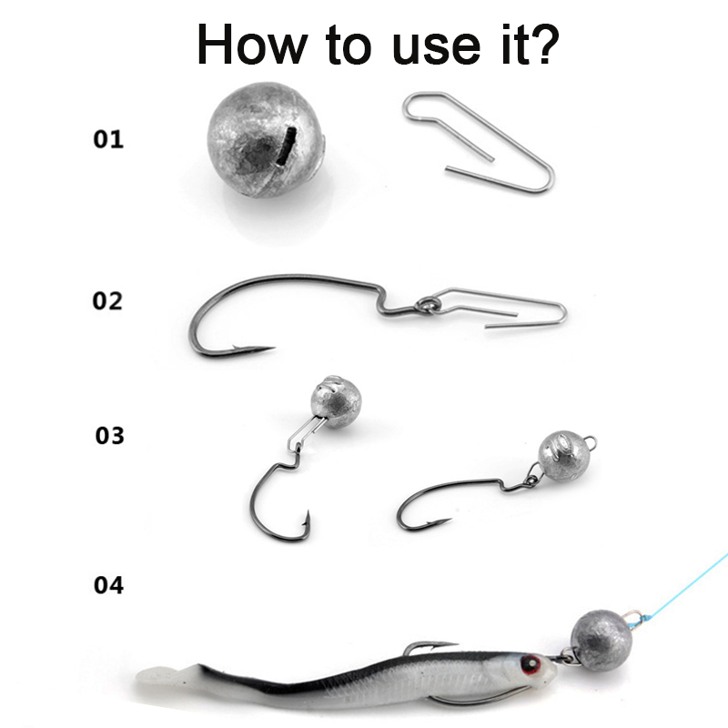 Simpleyi 5pcs/Lot Lead Weight  - огляд і ціна Jig Head Lure