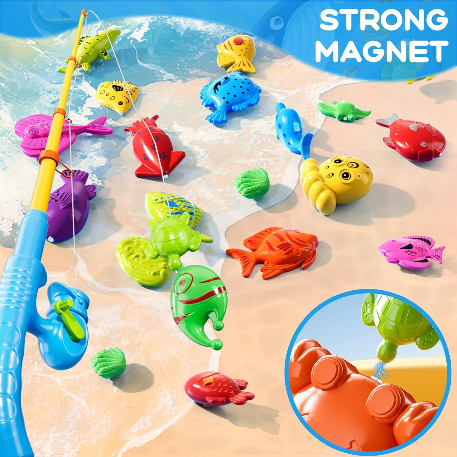 Children Bathtub Fishing Toy S - огляд і ціна Fishing Equipment Kids