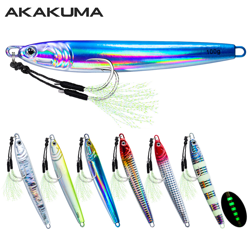 7Pcs 40g 60g 80g 100g Luminous - огляд і ціна Jig Head Lure