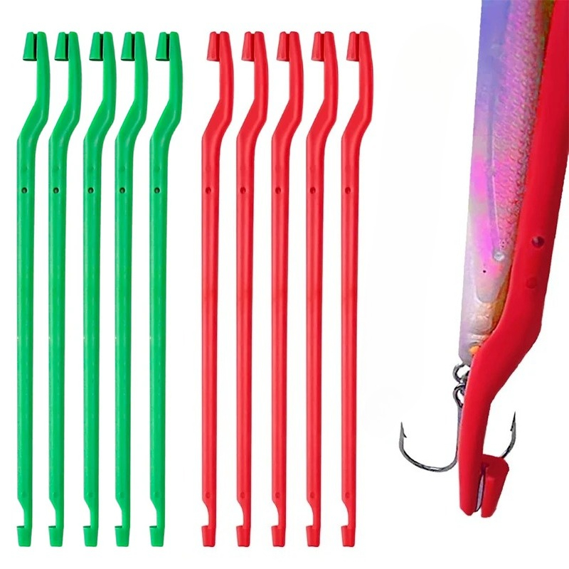 5pcs Lure Hook Remover Stick A - огляд і ціна Bass Fishing Lure