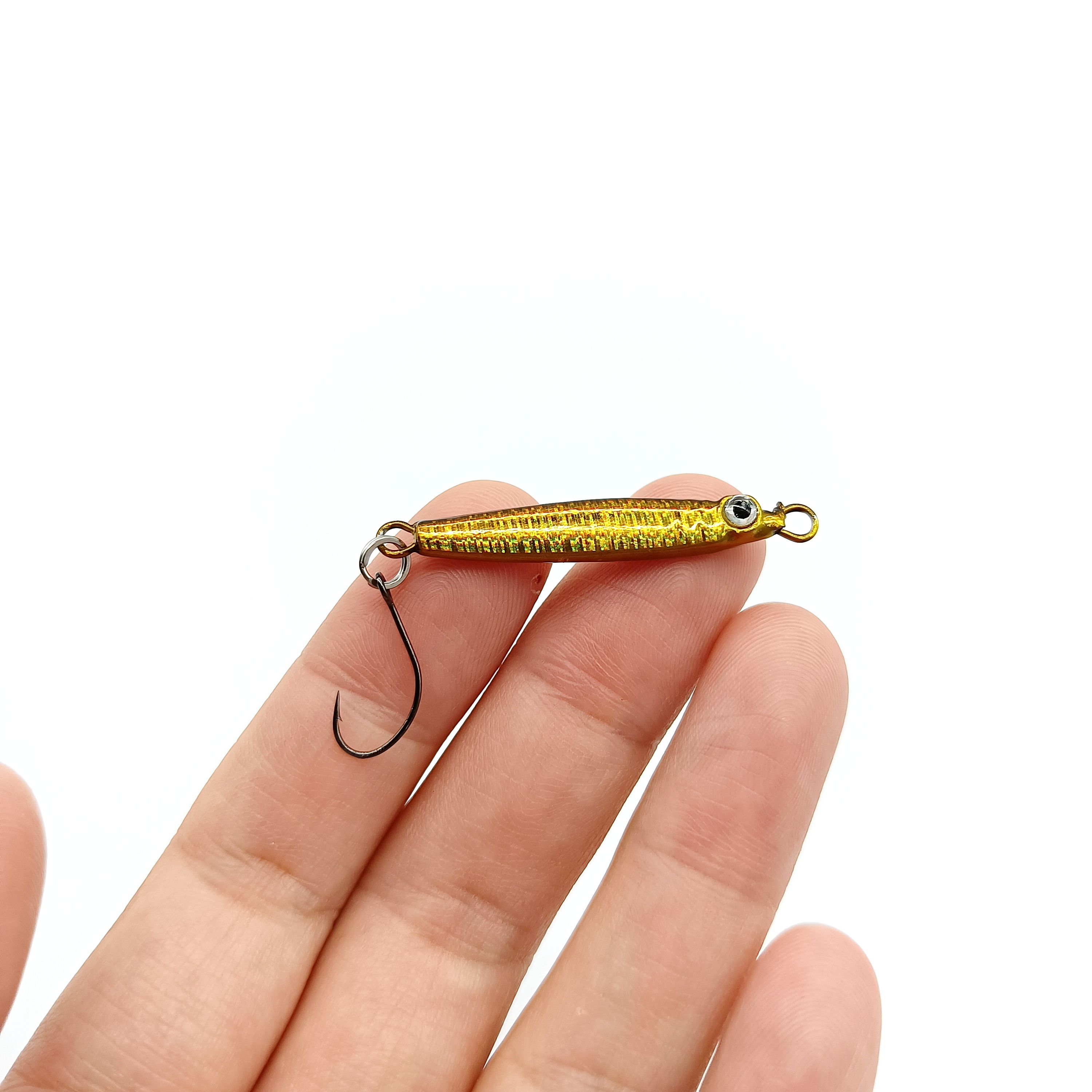 DUODUOYU 5PCS Mini  Metal Jig  - огляд і ціна Jig Head Lure