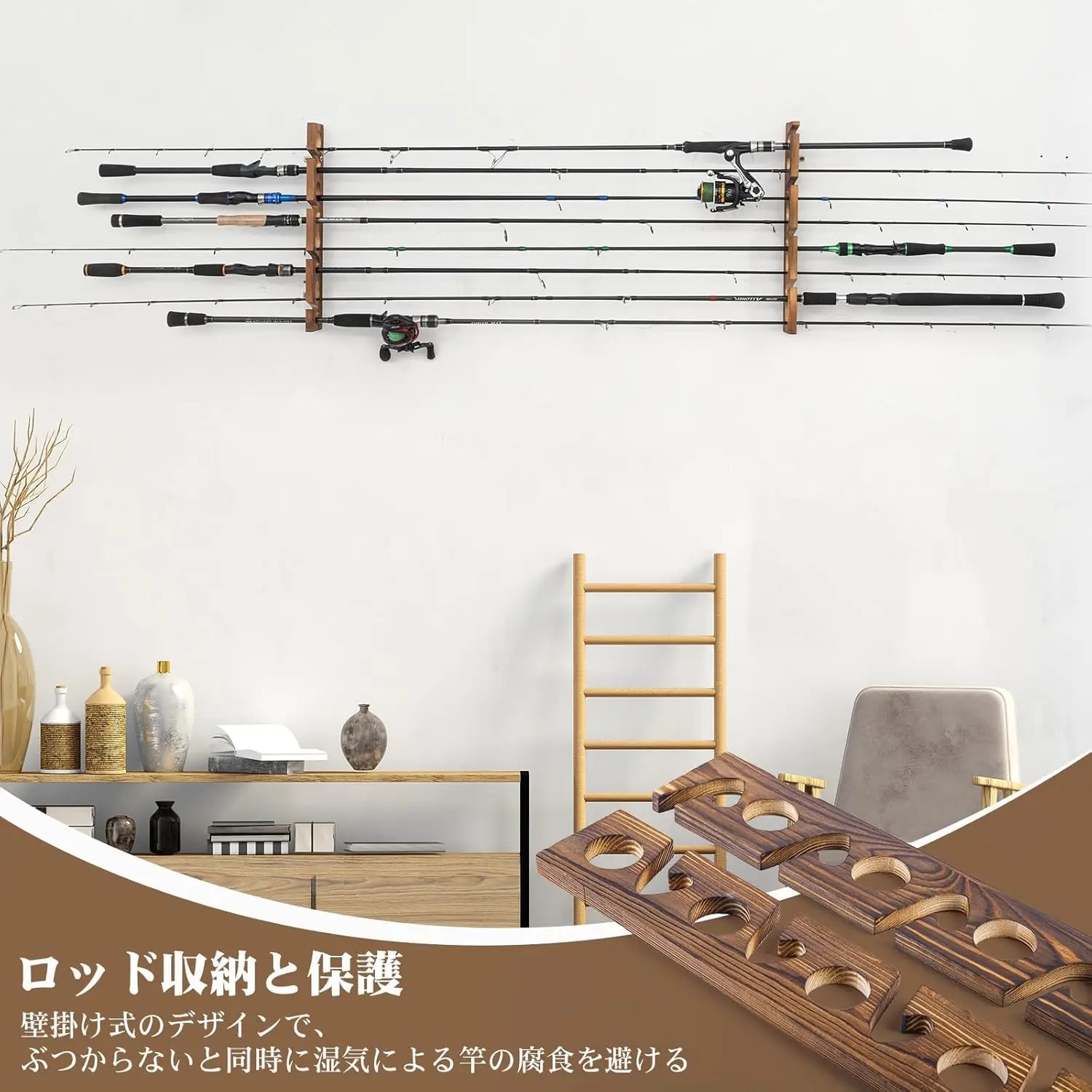 Goture Fishing Rod Holders wit - огляд і ціна Fishing Equipment Holder