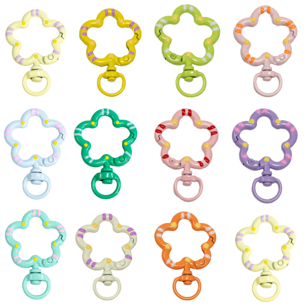 5pcs Flower Metal Lobster Claw - огляд і ціна Fishing Swivel Connector