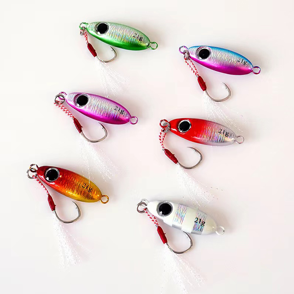 6pcs Micro Metal Jigging Fishi - огляд і ціна Jig Head Lure