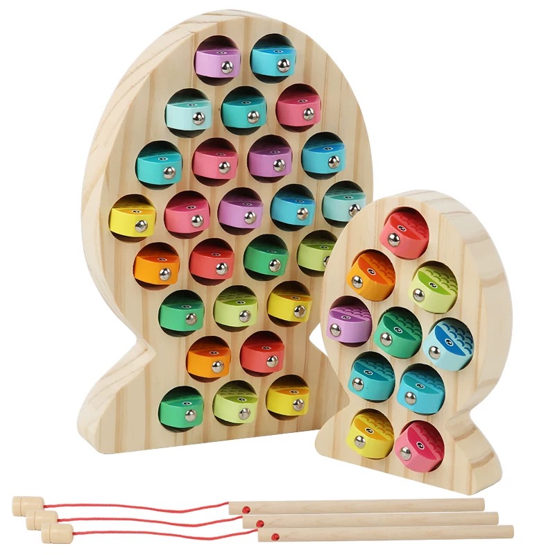 Kids Wooden Fishing Game Toy G - огляд і ціна Fishing Equipment Kids