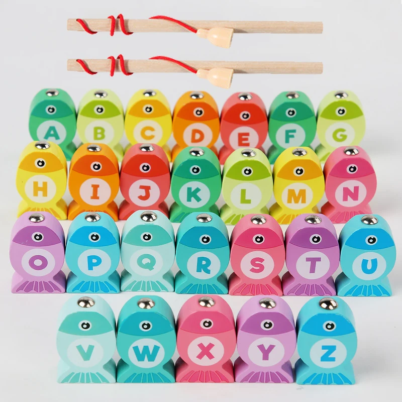 Kids Wooden Fishing Game Toy G - огляд і ціна Fishing Equipment Kids