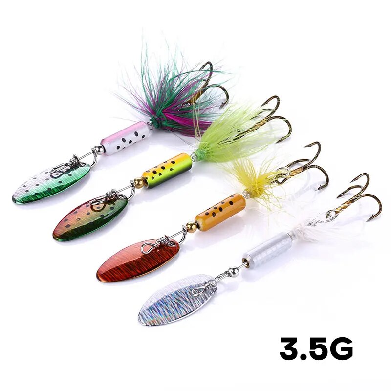 Metal VIB Lures 1PCS 3.5g Feat - огляд і ціна Bass Fishing Lure
