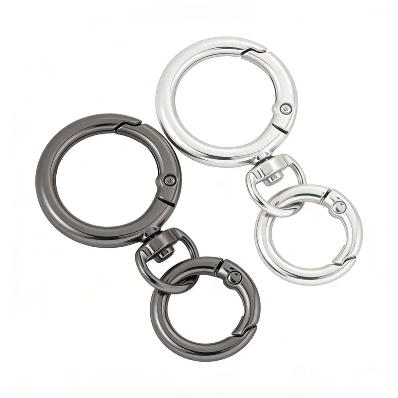 2Sets Round Spring Snap Carabi - огляд і ціна Fishing Swivel Connector