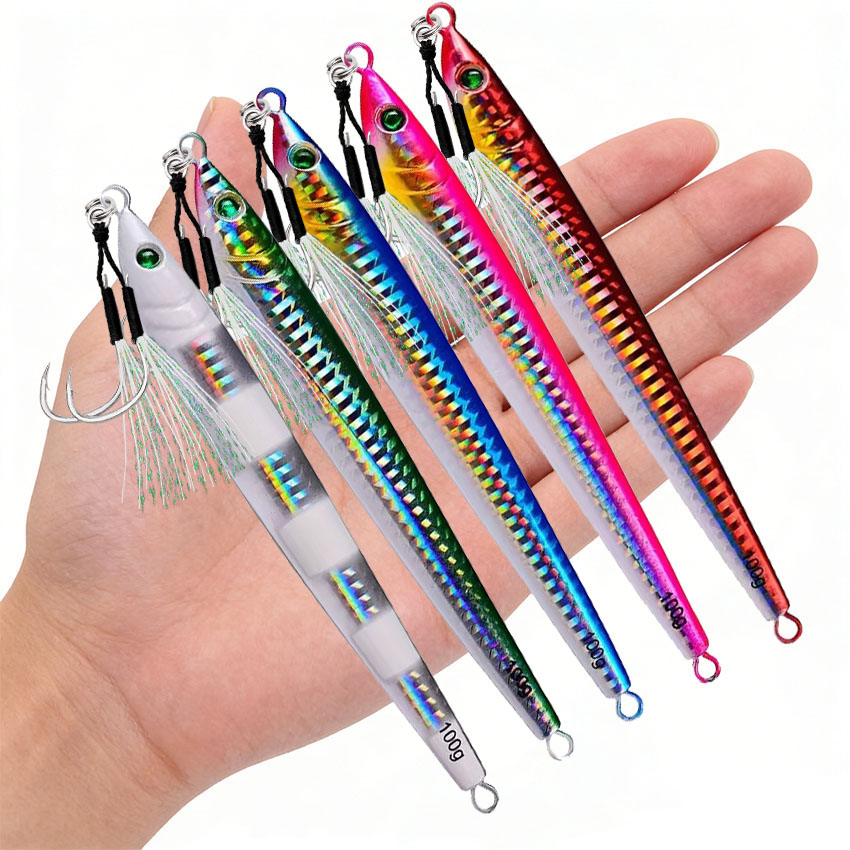 Cast Metal Jig Fishing Lure 5P - огляд і ціна Jig Head Lure