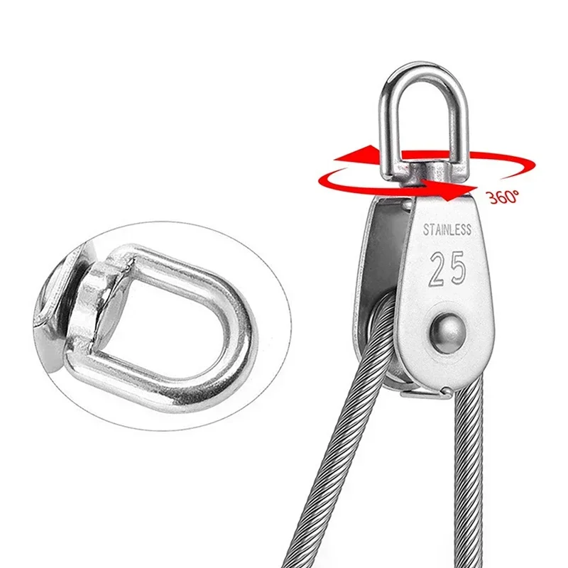 10 Pcs Stainless Steel Wire Ro - огляд і ціна Fishing Swivel Connector