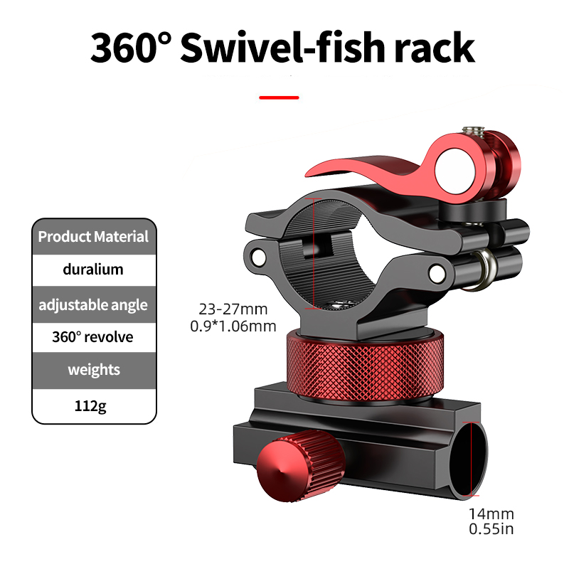 Aluminum alloy fishing accesso - огляд і ціна Fishing Equipment Holder