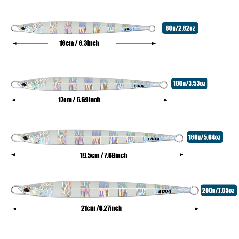 CASTFUN Speed Jig 80g 100g 160 - огляд і ціна Jig Head Lure