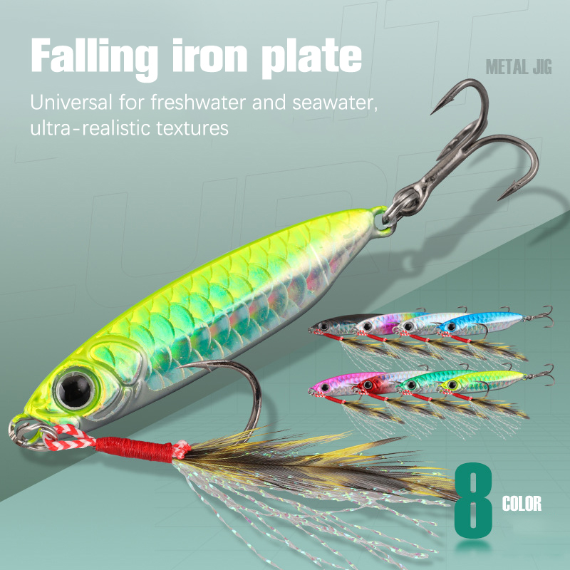 Micro Metal Jig 7g 10g 15g 20g - огляд і ціна Jig Head Lure