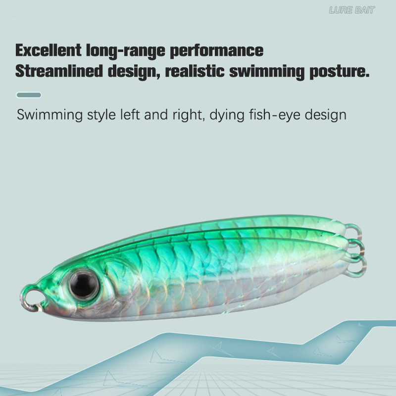 Micro Metal Jig 7g 10g 15g 20g - огляд і ціна Jig Head Lure