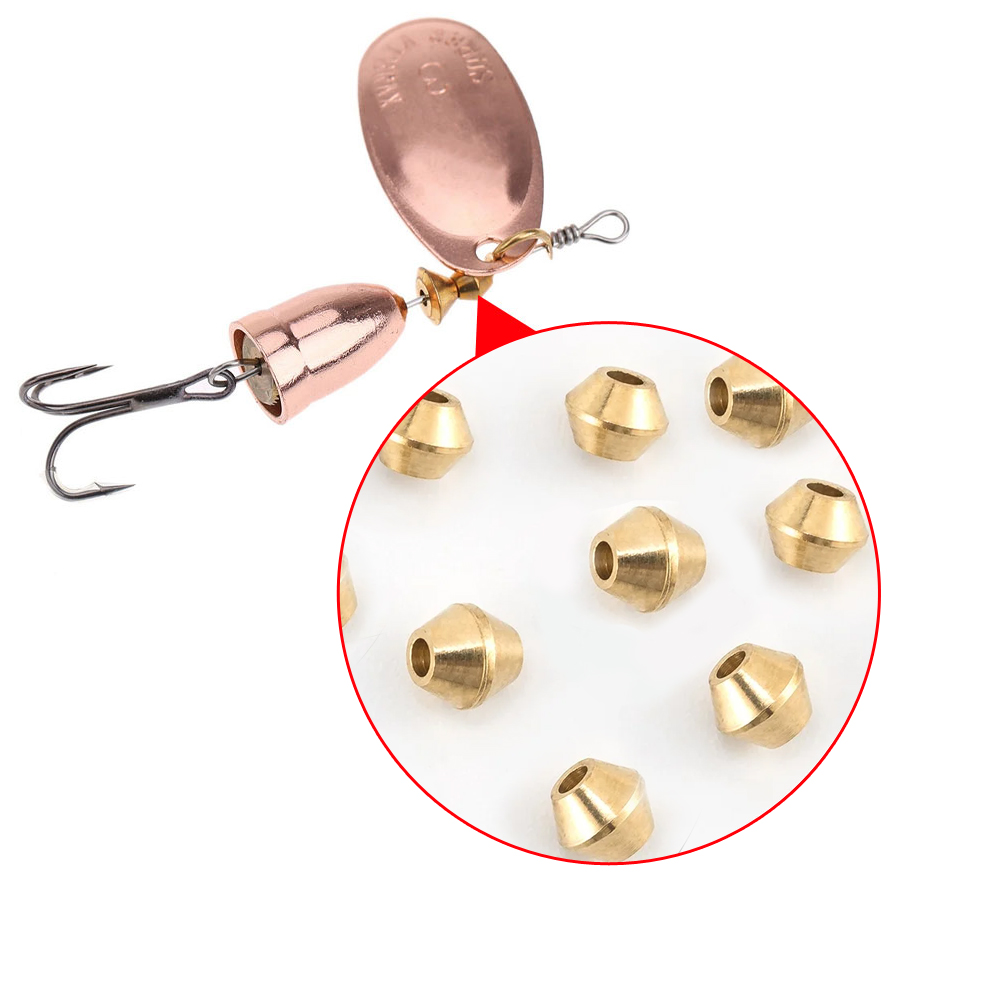 40pcs DIY Lure Brass Fishing B - огляд і ціна Bass Fishing Lure
