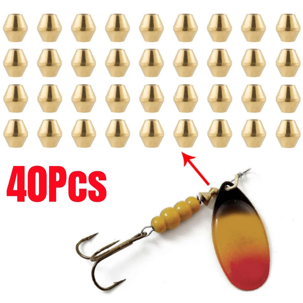 40pcs DIY Lure Brass Fishing B - огляд і ціна Bass Fishing Lure
