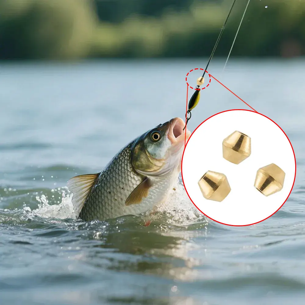40pcs DIY Lure Brass Fishing B - огляд і ціна Bass Fishing Lure