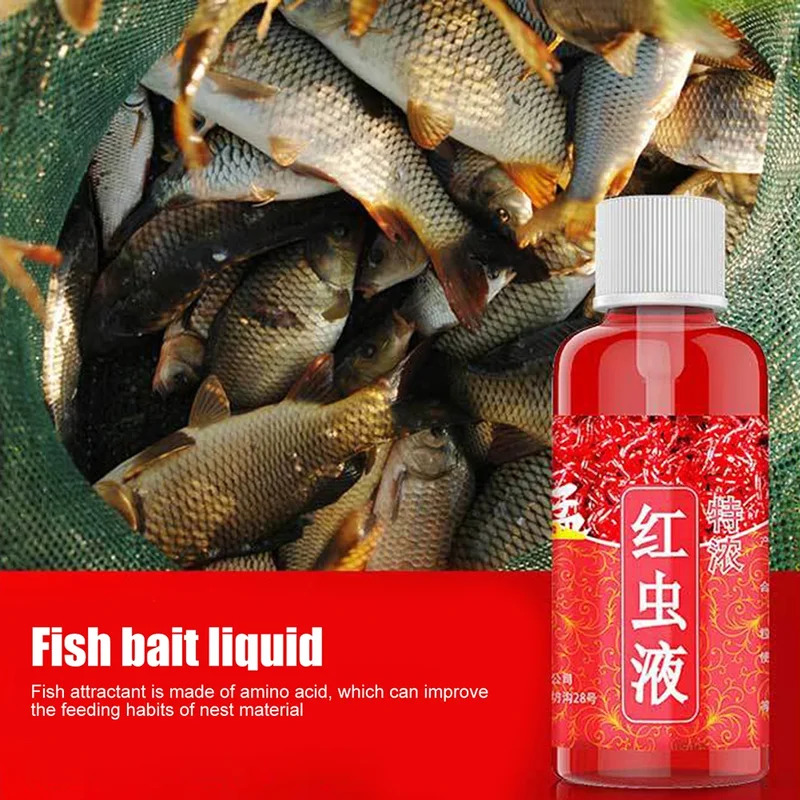 60ML Liquid Blood Worm Scent F - огляд і ціна Fishing Equipment For Sale