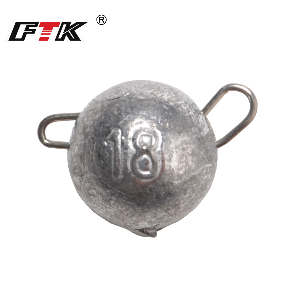 FTK 5pcs Supercontinent Sinker - огляд і ціна Jig Head Lure