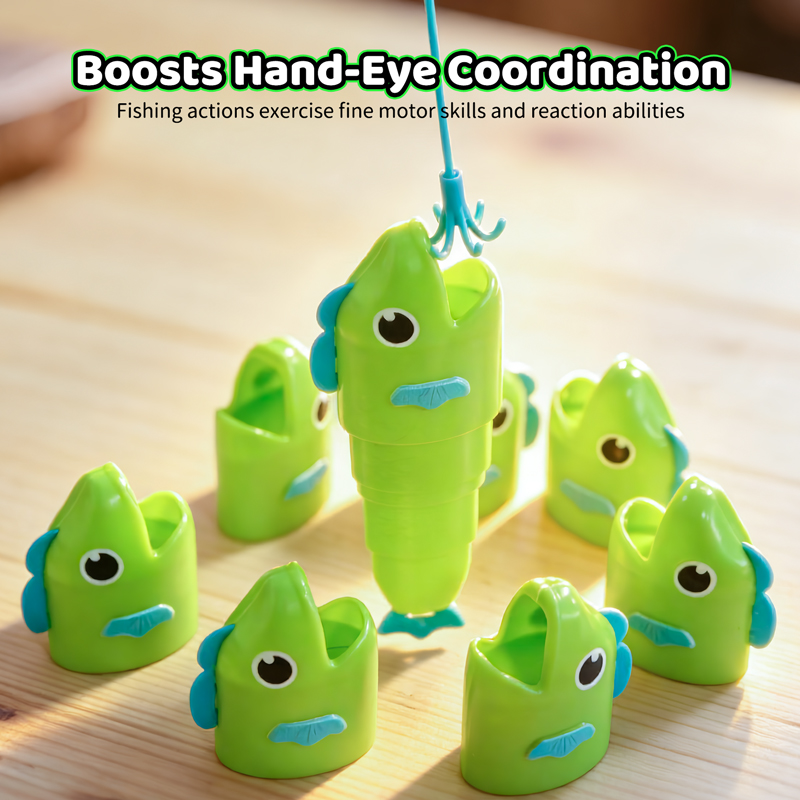 Telescoping Fish Catch Game Fi - огляд і ціна Fishing Equipment Kids