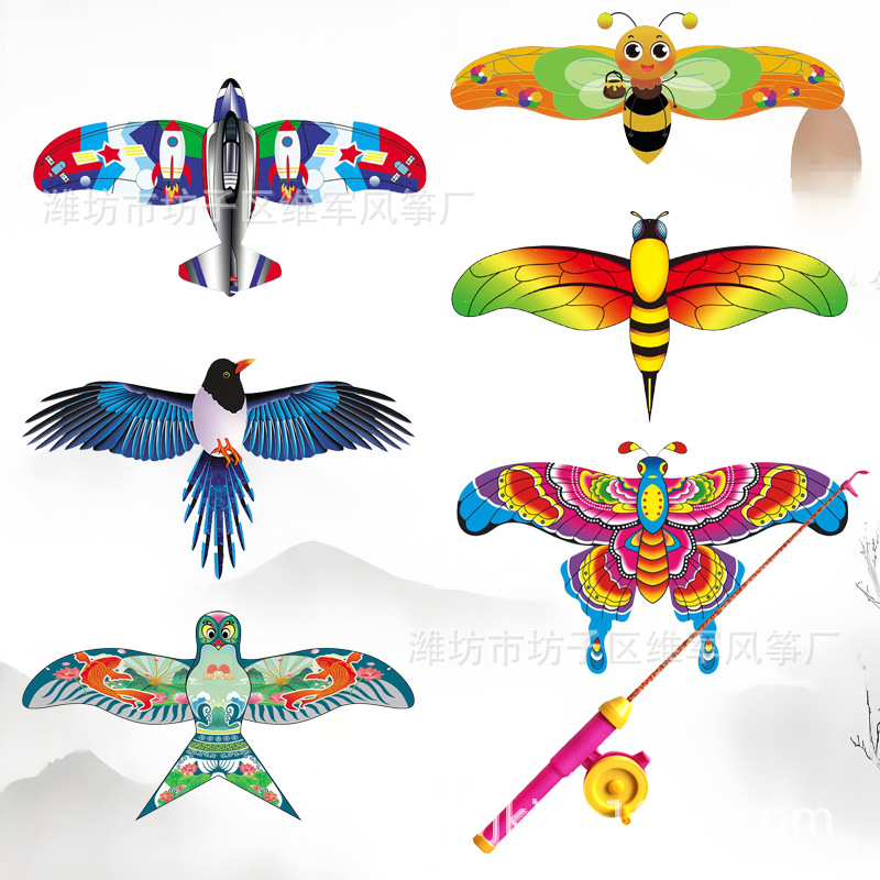 Children Kite Toy Cartoon Eagl - огляд і ціна Fishing Equipment Kids