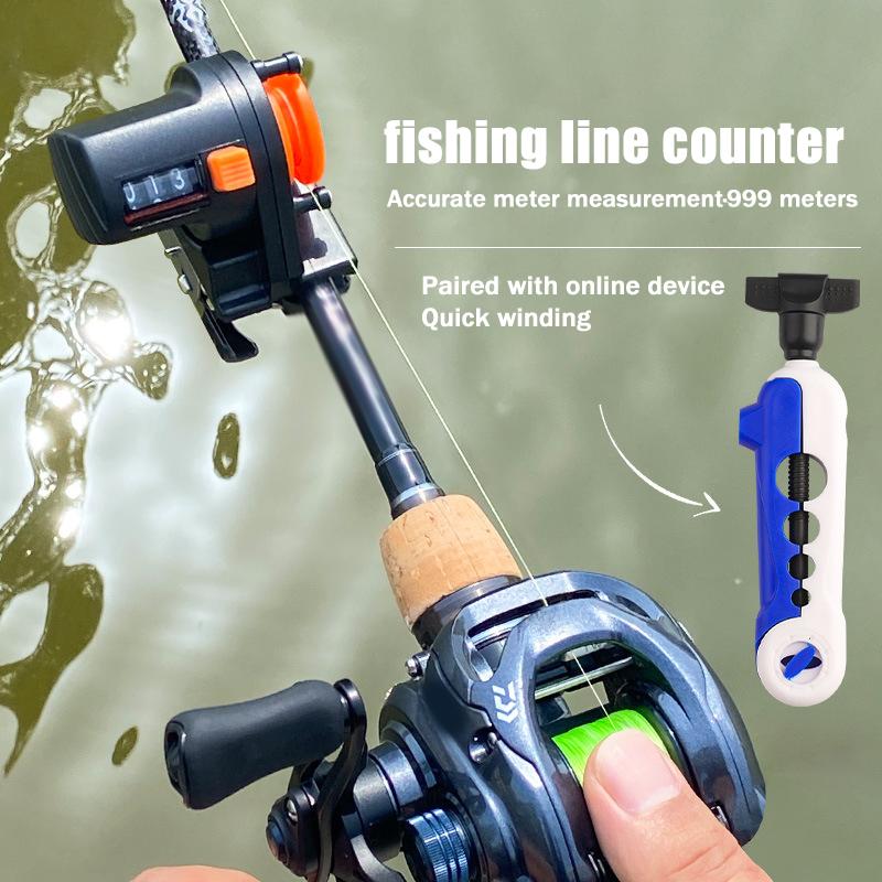 0-999M Fishing Line Counter De - огляд і ціна Fishing Equipment Holder