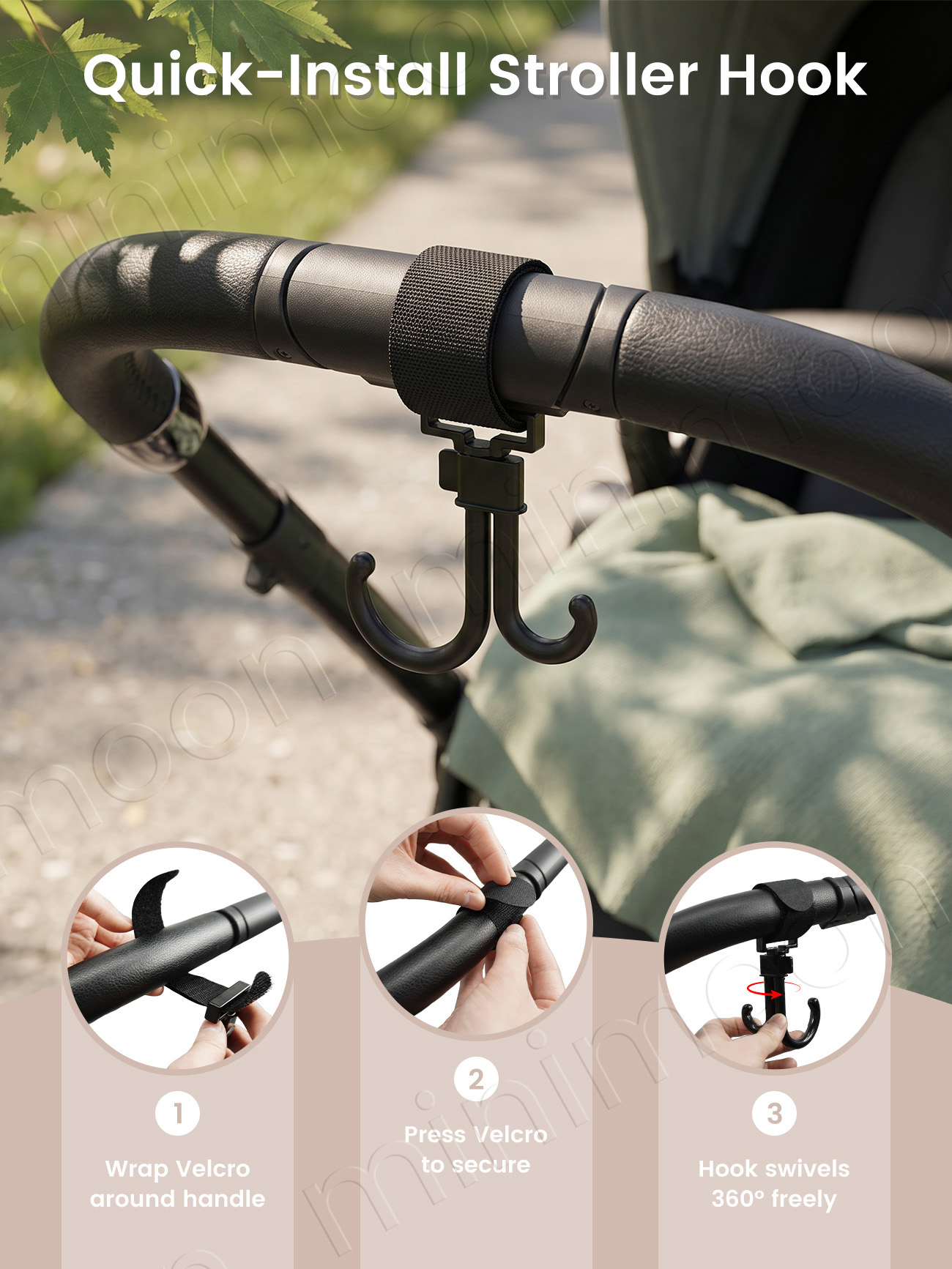 360° Rotatable Baby Stroller H - огляд і ціна Fishing Swivel Connector