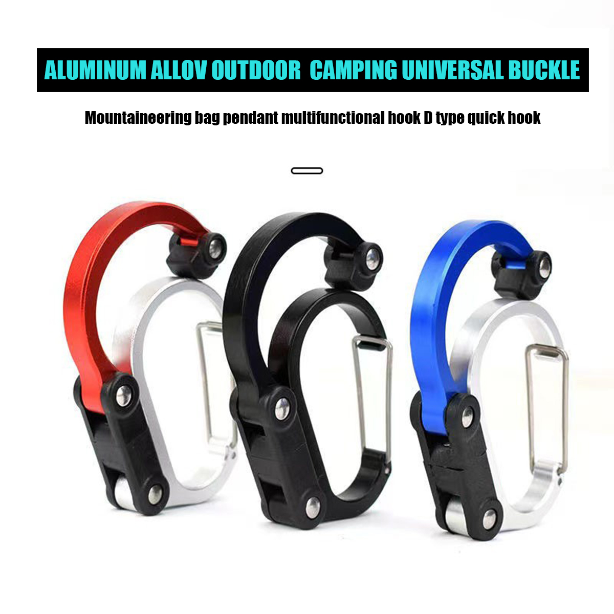 Dtype Hook Gear Clip Carabiner - огляд і ціна Fishing Equipment And Accessories